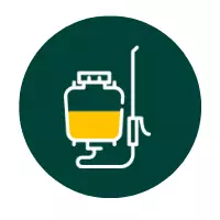 opryskiwacz z płynem